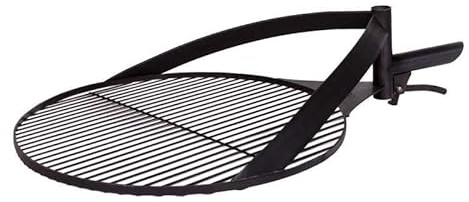 Cookking - Grille Acier Naturel 60cm avec poignée pour braséro Bandito et Montana X