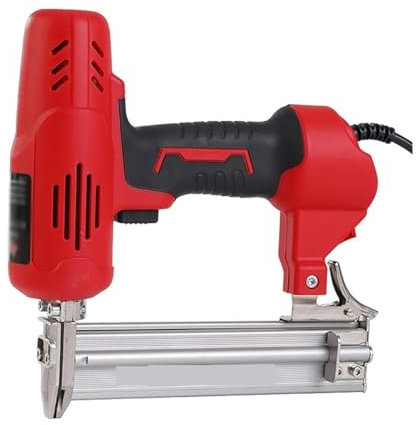 Grapadora Pistola De Clavos Eléctrica De 2600W, Grapadora De Marco De Madera, Bricolaje, Muebles, Construcción, Herramienta Eléctrica, Clavos, Trabajos De Carpintería Para Fijación de Material, Decora