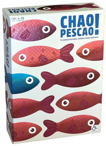 Chao PESCAO! – Juego de Mesa Party Game para Amigos y Familia | Juego de Preguntas y Respuestas Falsas | Risas Garantizadas | Juego de Cartas Divertido para Todas Las Edades