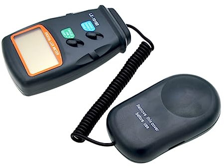 BESPORTBLE Hand-beleuchtungsmessgerät 3-bereich Digitales Lcd 50000 Luxmeter Photometer Lesesperre Geringer Stromverbrauch Für Bibliotheken Einkaufszentren Büros