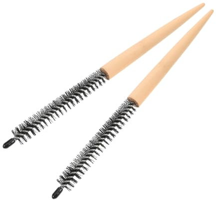 Healeved 2 Cepillos Pequeños Para Volumen Al Cabello, Peine De Para Cardar, Fortalecer Las Raíces Y Cardar El Cabello, Peine Para Flequillo Y Áreas Pequeñas, Tamaño De