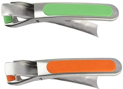 2 Pcs Hot Plate Gripper,Non-Slip Dish Tongs,Heat Resistant Kitchen Anti Scald Bowl Holder Clip,Kitchen Silicone Tongs,Stainless Steel Anti Scald Bowl Gripper,for Oven Microwave(Green Orange)