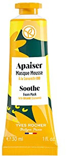 Yves Rocher – Beruhigende Creme-Maske für empfindliche Haut – Feuchtigkeitsspendend & pflegend – Entspannung & Pflege – Gesichtsmaske in Tube, 30ml
