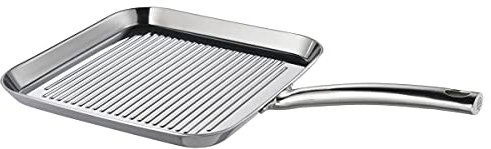 Schulte-Ufer Skagen 9557-24 - Bistecchiera in acciaio INOX, 24 x 24 cm