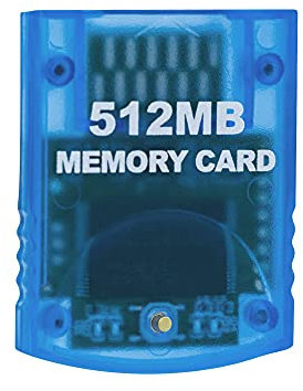 Mcbazel Scheda di Memoria di Archiviazione per giochi da 512 MB per console Wii/Gamecube GC