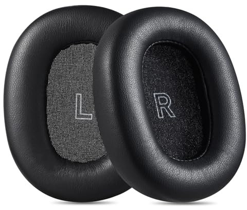 AHG Accessory House Global Upgraded Replacement Beoplay h95 ear pads Cushions compatible with Bang & Olufsen Beoplay H95 Headphones (Black). Sheepskin Leather/High-Density Foam/Strong Magnet