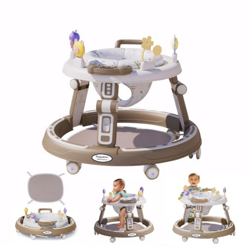 RuguAini 360° Rotating Seat Baby Lauflernhilfe für 6 Monate & 1 Jahr alte Babys