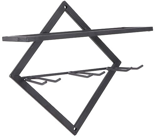 Alipis 1pieza Soporte Colgante para Copas De Estante De Almacenamiento De Cocina Rack De Pared Organizador De Copas Elegante para Bar y