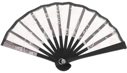 Ciieeo Festival Mini Fan Seide Handventilator Persönlicher Fan Spielzeug Tragbarer Fan Puppendekor Fan Fotografie Requisiten Mini Mode Fan Puppenzubehör