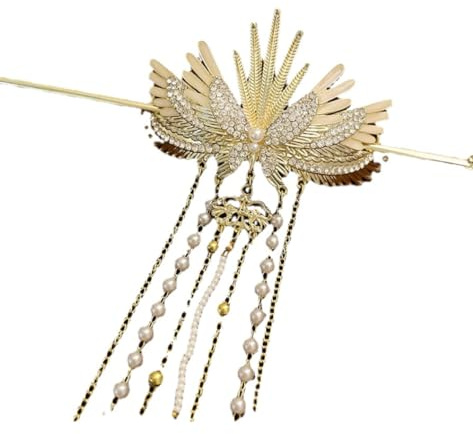 palillos para el pelo,palillos chinos para el pelo Horquilla con borlas y horquilla Qipao de estilo antiguo chino de alta gama