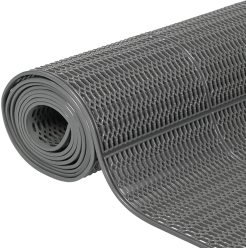 bimiti Drainage Floor Mat 300 x 90cm Newly Upgrade Large Non-Slip Rubber Entrance Mats Commercial Indoor Outdoor Anti-Fatigue Waterproof Door Mat with Drainage Holes for Kitchen Bathroom Garage Garden
