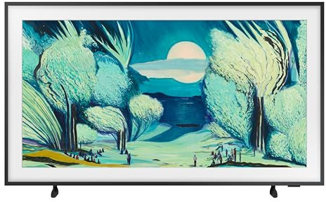 Samsung TV 50 Pulgadas The Frame LS03F 4K Smart TV, Galería de Arte con Display Mate, Marcos Intercambiables, 100% Volumen de Color con Quantum Dot y Cable Casi Invisible con One Connect
