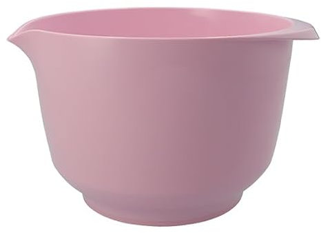 Birkmann, Rühr- und Servierschüssel, Silk Rose, 20×24×14 cm – 3L, recycelbarem PET, kratzbeständig, spülmaschinen- und mikrowellengeeignet