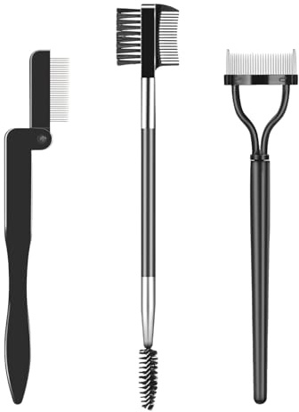 Pieghevole Sopracciglio Pettine Separatore Ciglia & Lash Spoolie Sopracciglio Ciglia Grooming Brush Professionale Strumenti di Trucco Occhio Professionale Strumenti