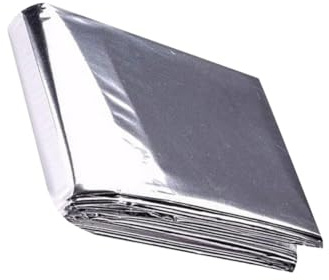 GARIOUANS Pellicola da Giardino in Poliestere Argentato Riflettente per Serra, Copertura Piante e Suolo, Resistente e Pieghevole per Protezione Invernale e Coltivazione Outdoor, Accessorio