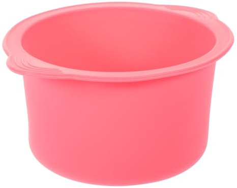 EXQUIMEUBLE Silikon Ersatzschale 400 Ml Hochtemperaturbeständig für Wachswärmer Haarentfernung Beauty Mixschale mit Antihaftbeschichtung Wiederverwendbar für Wachs und Zuckerpaste