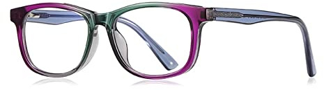 Fantiace TR90 Kids Eyeglasses Children Prescription Glasses Eyeglass Frame Kids Blue Light Blocking Glasses (C4)