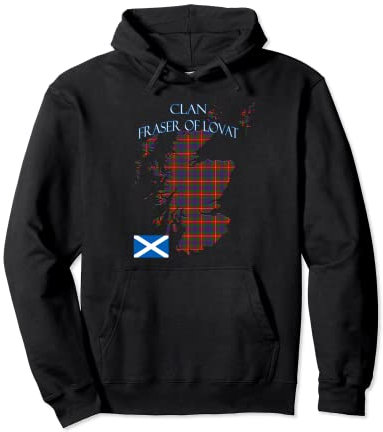 Fraser of Lovat Schottischer Clan Tartan Schottland Pullover Hoodie