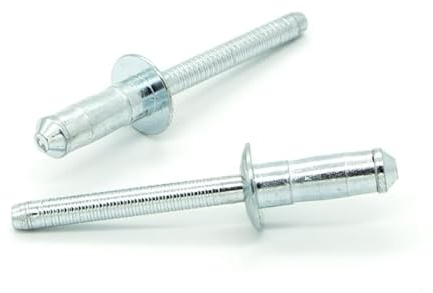 IERO - Rivetti ad Alta Resistenza IERO BULB Acciaio/Acciaio Testa Tonda 6.0x14.0mm - Box da 250 pezzi