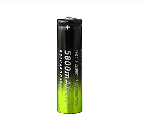 Batteria Ricaricabile 3,7 V 5800 MAh Batterie Batteria Per Torcia A LED, Lampada Frontale, Dispositivi Elettronici,2 PZ