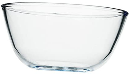 IMIKEYA Salad Bowl Single Pasta Bowl Glass Serving Instant Noodle Home Kitchen Tableware