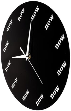 ORFOFE Wanduhr Mit Elegantem Design Moderne Dekorative Wanduhr Für Schlafzimmer Und Büro Leise Leicht Installierbar Batterie Ästhetische Wanddekoration