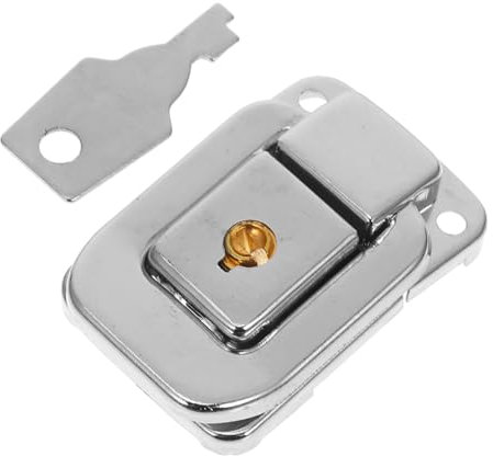 Housoutil Kofferverschluss mit Praktischem Toggle Latch Design aus Eisen mit Kleinem Metallverschluss Moderner Kastenverschluss Vielseitiger Gepäckschloss Verschluss für Koffer