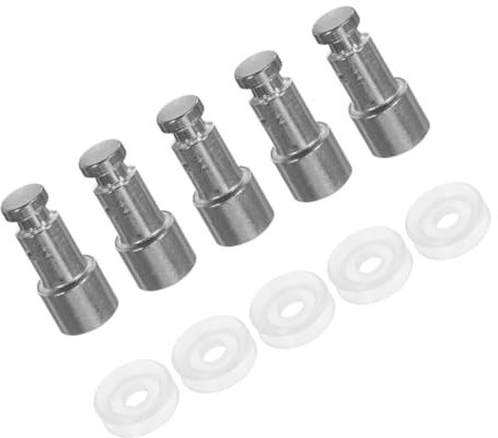 Garneck 5sets Pressure Cooker Float Valve Replacement Pressure Relief Valve Accessories