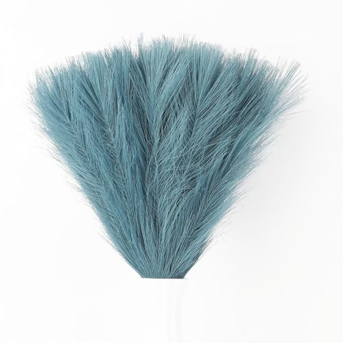 40 Pcs Artificial Pampas Grass - Blue-Green Fake Flowers Plant Fabric Simulation Flowers for Wedding Decoration Centerpieces Arrangement (42cm)