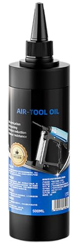 Lubrificante industriale per compressore d'aria - olio da 500 ml per aerografo, protezione anti -corrosione e rumore riduttivo | Grasso di manutenzione per auto, officina, cucito, bobine e