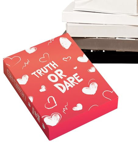 Gioco di carte per coppie | 1 set di amanti di divertenti giochi di relazione | 6,4 x 8,9 cm, idee romantiche per appuntamenti, regalo per San, adolescenti, adulti, L