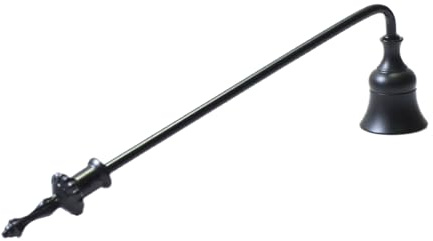 Ljusläckare - metallveksläckare - klockformad ljusläckare, för säker avstängning av ljuslågan hemma, badrum och present