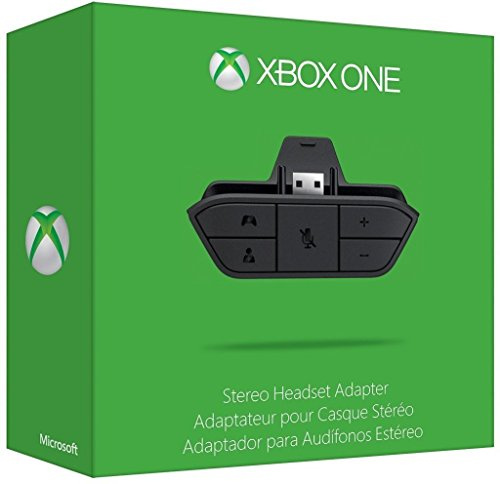 Headset Audio Mikrofon Stereo Kopfhörer Adapter für Xbox One Controller – Schwarz