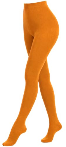 WERI SPEZIALS Damenstrumpfhose Blickdicht Baumwolle in mehreren Farben und Grössen auch in Übergrössen für starke Frauen - modisch und lässig bleiben auch bei Regen und Kälte!.