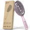 FABCARE Spazzola Capelli con Setole di Cinghiale e Doppia Molla a Spirale - Districante Professionale per Ogni Tipo di Capelli, Ideale per Cura e Styling, Design Ergonomico e Colore Elegante (Rosa)