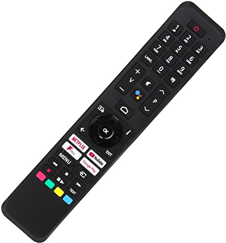 Original RC45161 Voice Remote Control Compatible With JVC LT-43CA420 Android TV 43 Smart Full HD HDR LED TV with Google Assistant