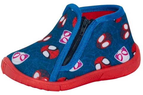 Spidey et Ses Incroyables Amis Pantoufles Spiderman Pantoufles Bottes pour Nourrissons Fermeture éclair Chaussons Chaussures de Maison