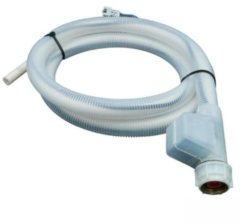 Bitron, Tubo di Carico d'Ingresso Acquastop Acqua Fredda, Per Lavatrice, Lavastoviglie, Filtro Rosso, 1650 mm