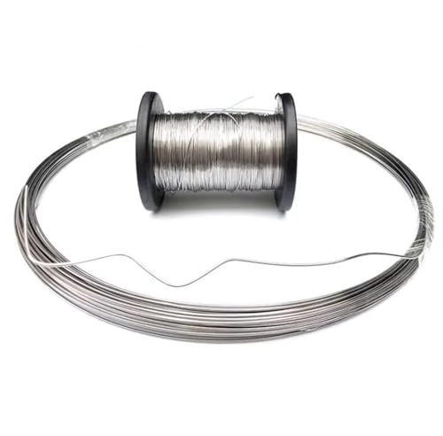 Fil De Fer Pour Bonsaï Fil dur en acier inoxydable de 0.3mm à 6mm, for le travail artisanal de fleuriste, la fabrication de bijoux, l'entraînement de plantes de bonsaï, leurres de pêche Fil De Ligatur