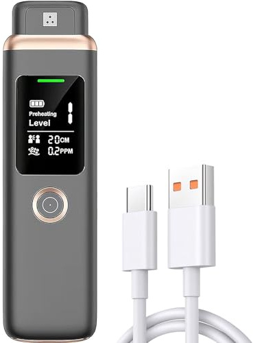 Bad Breath Detector, Bad Breath Tester,Smart Breath Odor Detector,Portable Contactless Bad Breath Checker, Easy Personal Oral Cavity Testing