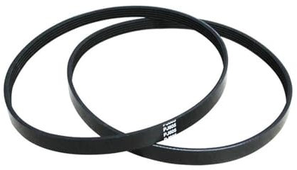 Trapezoidal Correas Correa Trapezoidal Correa De Transmisión De 5 Costillas 5PJ605 para Cepilladoras De Madera para Einhell TH-SP-204(2PCS)