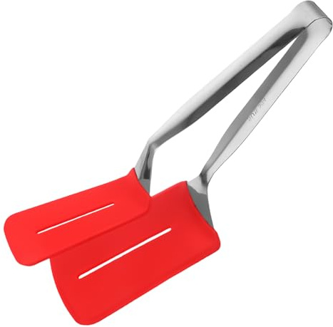 BESPORTBLE Pince De Cuisine Spatule Silicone Pince à Barbecue Multifonctionnelle Ustensile Pour Retourner Viande Poisson