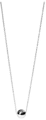 Purelei Minimalist Kette mit Kugel – wasserfest & verstellbar | Filigrane Edelstahlkette mit glänzendem Kugelanhänger & 14K/18K Vergoldung | Zeitloses Basic-Piece für jeden Look