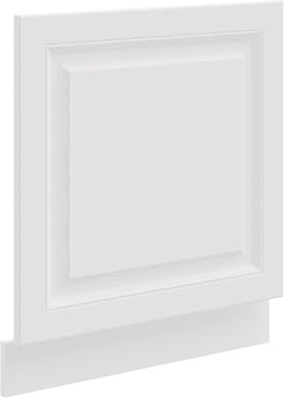 Frontblende für integrierten Geschirrspüler 60 cm Stilo Weiß Küche Landhaus