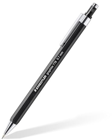 STAEDTLER Tryckblyertspenna, smal sexkantsform, 778 stiftpenna, 7787ABK25D ST