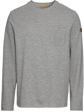 camel active Herren Langarmshirt mit Steppmuster
