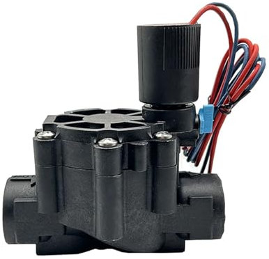 CIJIAOPOYU 1/2 3/8'' 3/4 1 Wasser Magnetventil 220V 12V 24V Normal Geschlossen Nylon Ventil for Bauernhof Garten Landschaft Bewässerung(3/8,24VDC)