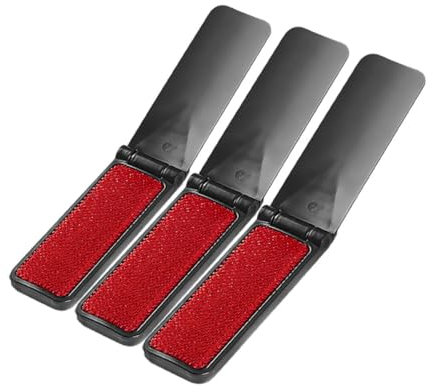 Ipetboom Set di Spazzole Anti-Pelucchi Riutilizzabili Anti-Pelucchi Elettrostatico da 3 Pezzi per Vestiti Lenzuola Tappeti E Tessuti