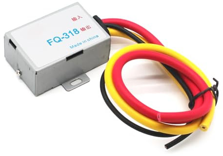 Zkydhbd Soppressore automatico del rumore del suono 12V con il filtro acustico automobilistico dell'installazione facile per la musica migliorata sulla strada Filtro di potere del suono automatico