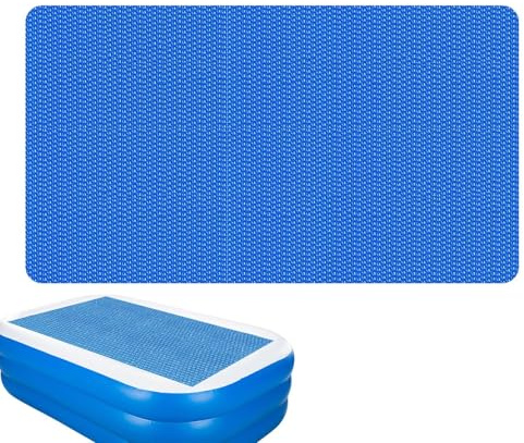 Inground Pool Solar Cover, Swimming Pool Blanket, UV-Resistant Heating Sheet, Thermal Insulation Design, Safety Protection Layer, Ideal for Spa Hot Tub Pond Garden Lawn